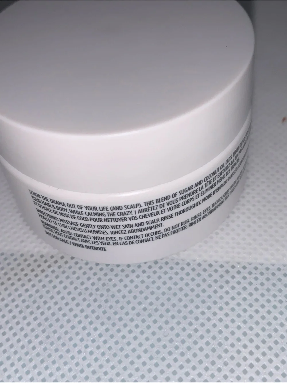 OUAI St. Barts Scalp & Body Scrub — 1 Oz Travel Size New